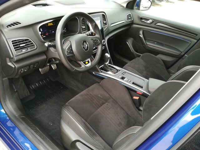 Inside Mégane Sport Tourer Híbrido Enchufable  Azul Rayo