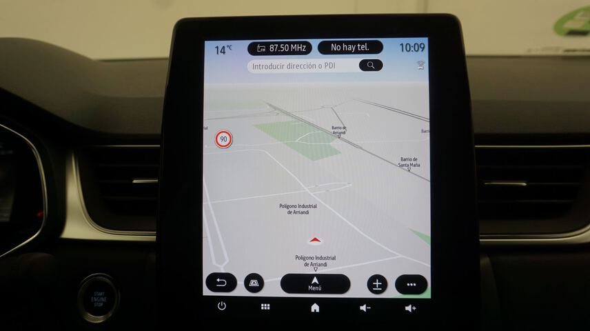 Inside Captur  Negro
