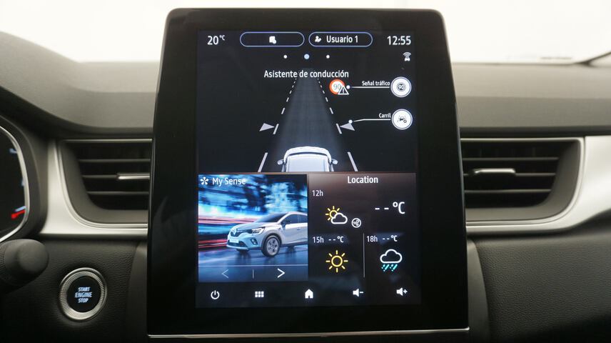 Inside Captur  Blanco