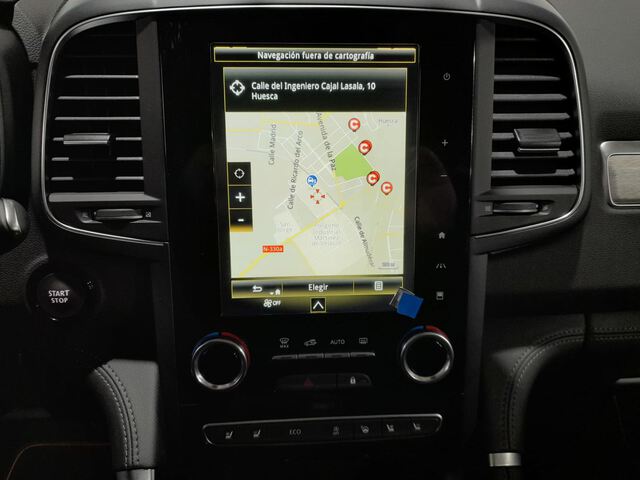 Inside Koleos Diesel  Gris Tornado
