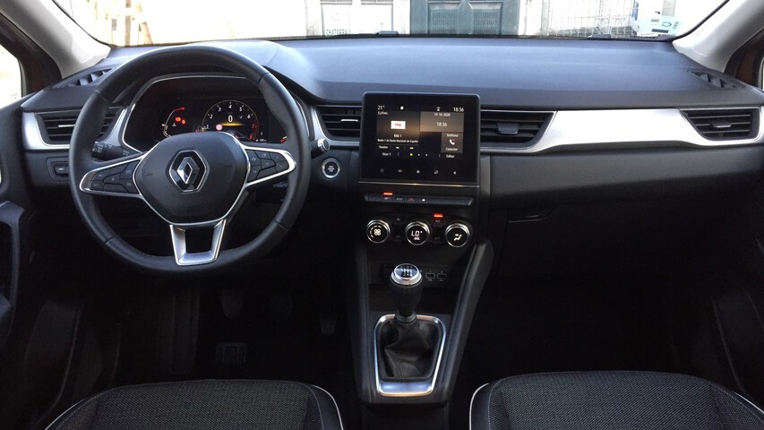 Inside Captur  Naranja Atakama con 