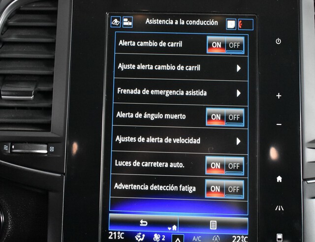 Inside Koleos Diesel  AZUL