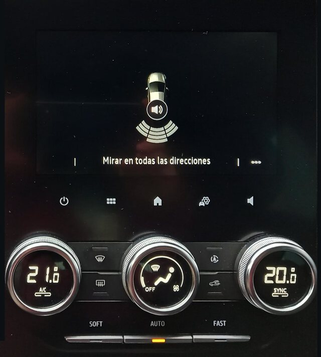 Inside Mégane Diesel  Azul Cosmos
