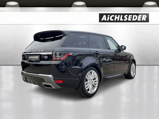 Außenausstattung Range Rover Sport Santorini Black Metallic schwarz