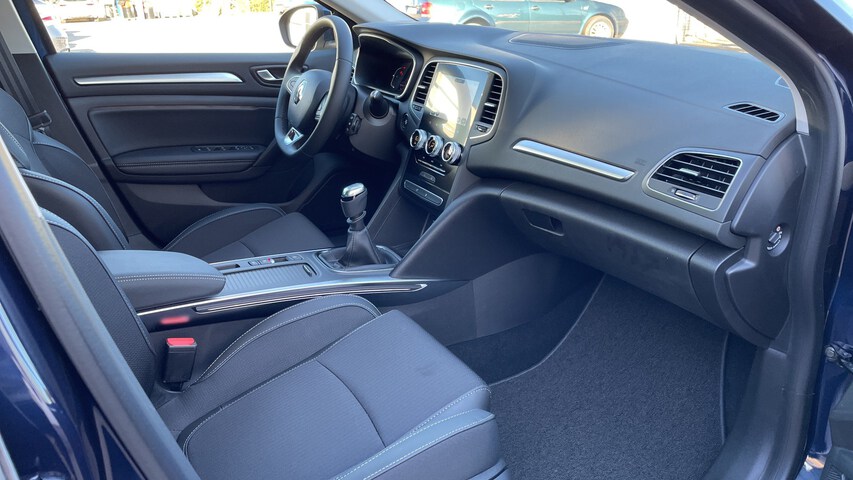 Inside Mégane Sport Tourer  Azul Cosmos