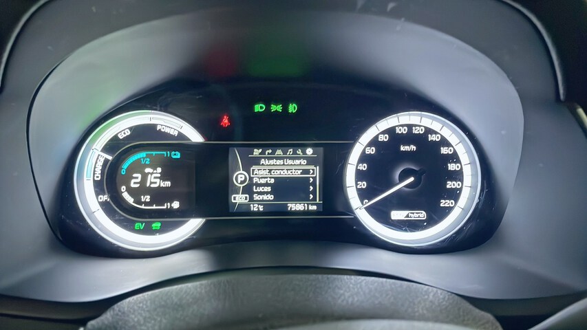 Inside Niro Híbrido  Gravity Blue