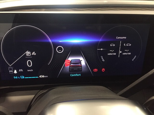 Inside Mégane Eléctrico  Carrocería Gris Piz
