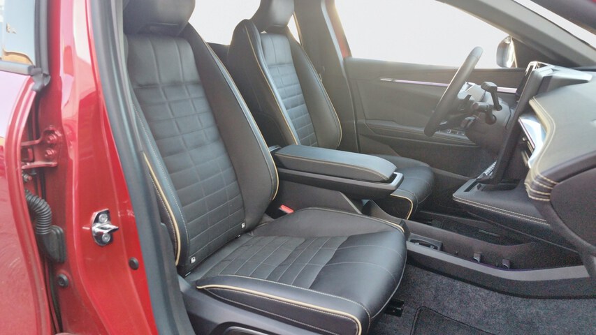 Inside Mégane Eléctrico  Carrocería Rojo Des