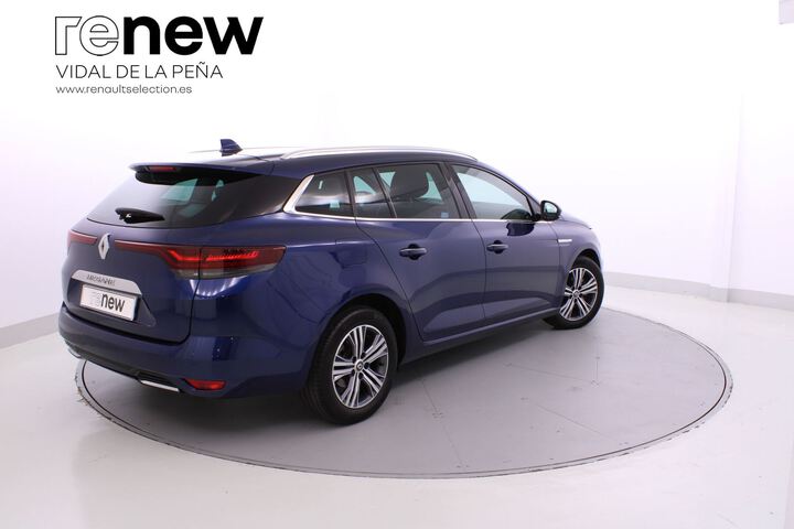 Outside Mégane Sport Tourer Diesel  Azul Cosmos