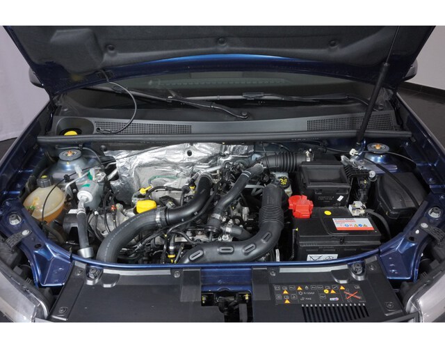 Inside Sandero Diesel  Azul Cosmos