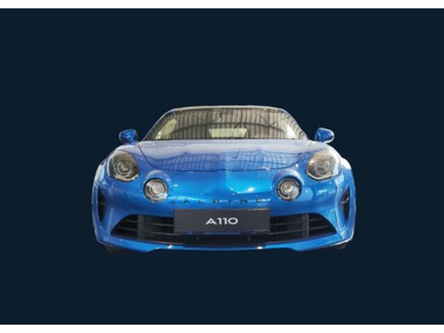 Exterieur A110  blauw