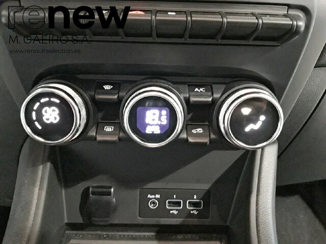 Inside Captur  Azul Volga con techo