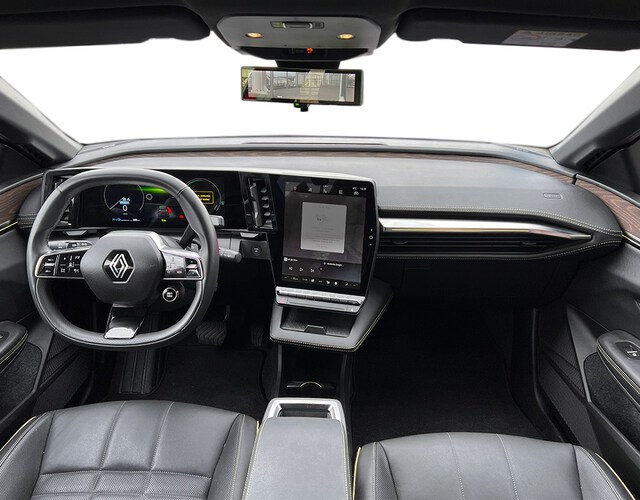 Inside  MEGANE E-TECH 100% ELÉCTRICO  carrocería rojo des