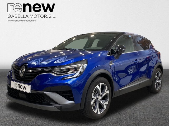 Captur Híbrido  Azul Rayo con techo 