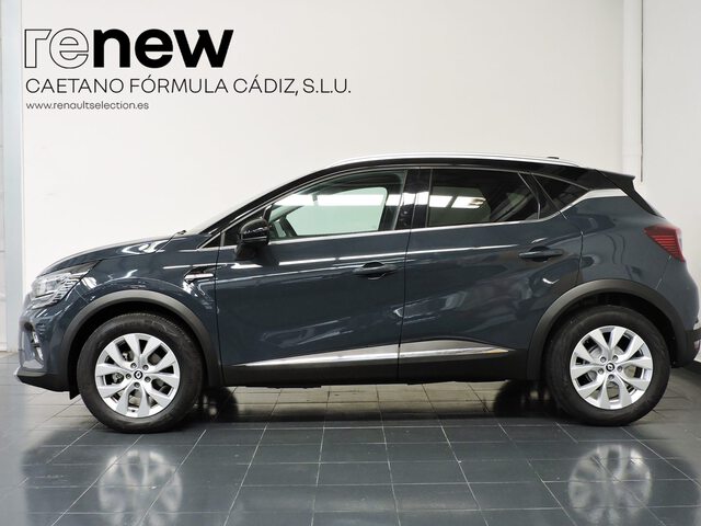 Outside Captur  Azul Volga con techo