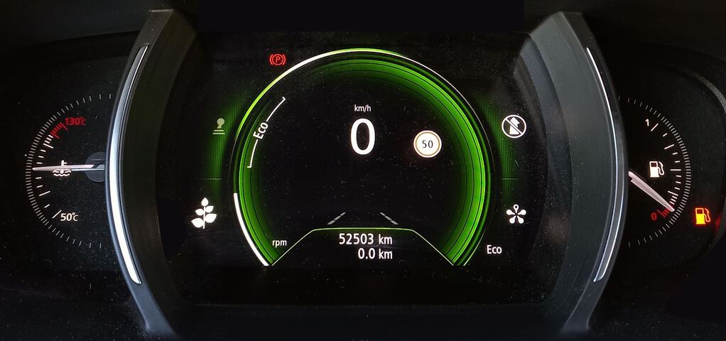 Inside Mégane Diesel  Blanco Glaciar