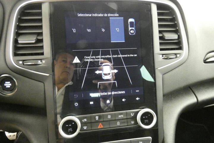 Inside Mégane Diesel  Gris Titanium