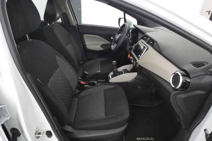 Inside Micra  Solid White