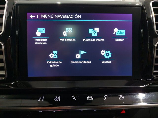 Inside C5 Aircross  Blanco Nacarado