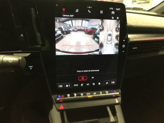 Inside Mégane Eléctrico  Carrocería Rojo Des