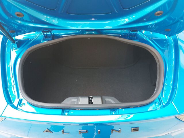 Inside A110  Azul Alpine