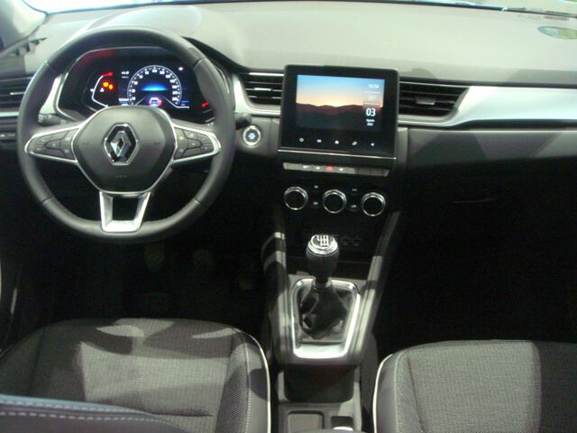 Inside Captur Gasolina/gas  Azul Rayo con techo 