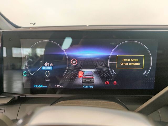 Inside Mégane Eléctrico  Negro