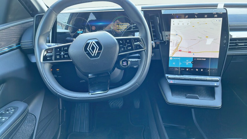 Inside Mégane Eléctrico  Carrocería Gris Piz