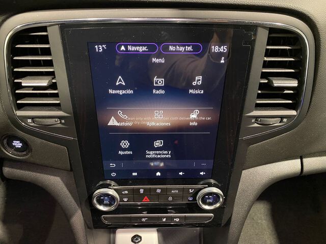 Inside Mégane Diesel  Azul Rayo