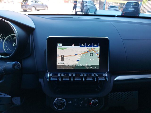 Inside A110  Azul Alpine