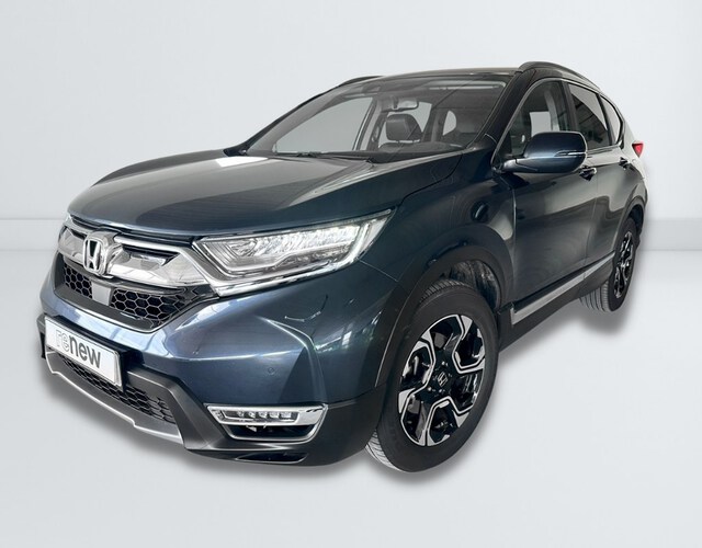 Outside CR-V  Azul Cosmic Metaliza