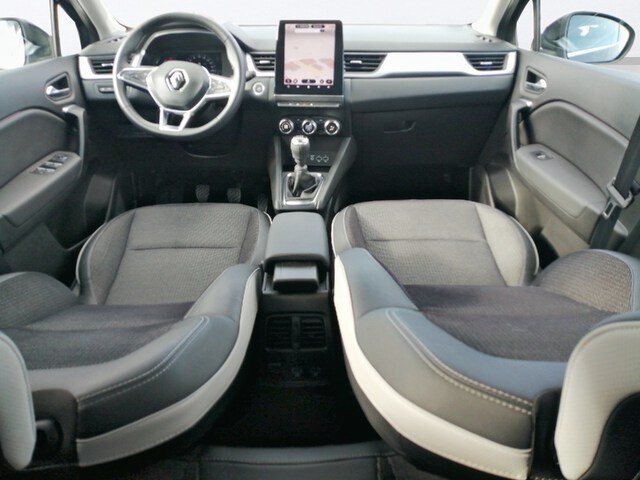 Inside Captur  Azul Volga con techo