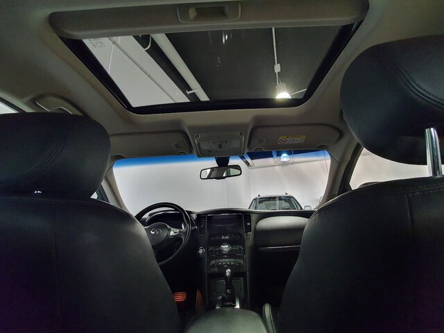 Inside QX70 Diesel  Black Obsidian
