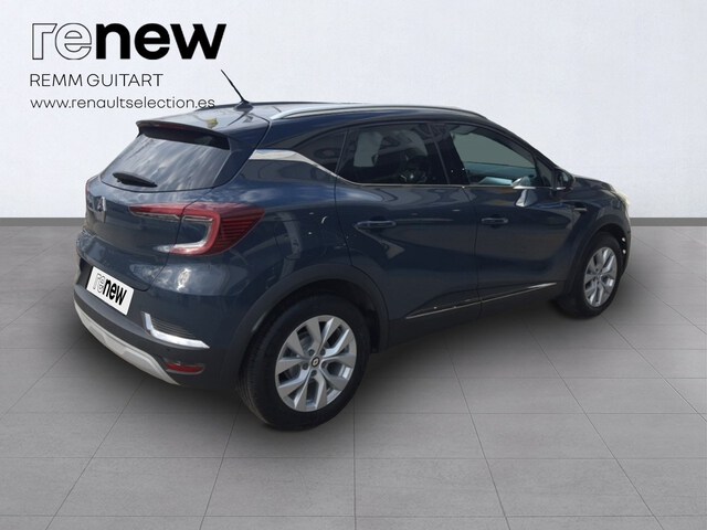 Outside Captur  Azul Volga con techo