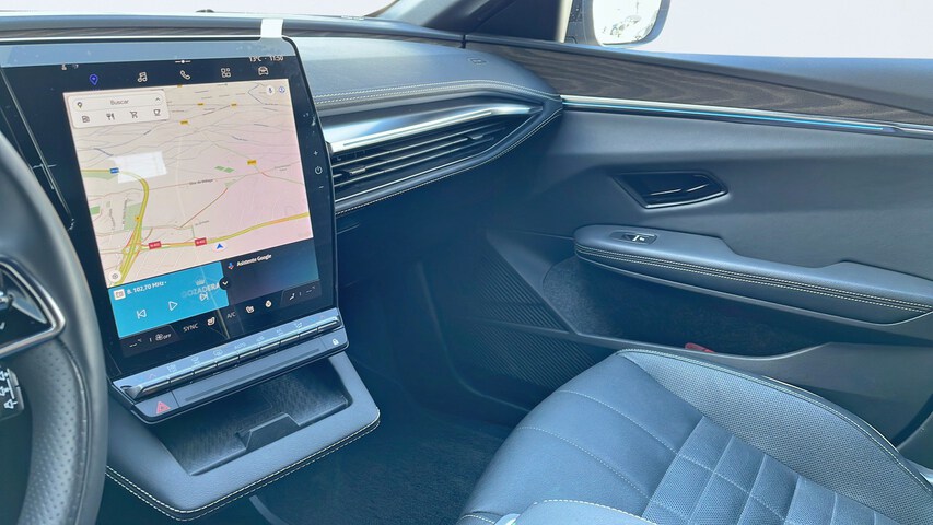 Inside Mégane Eléctrico  Carrocería Gris Piz