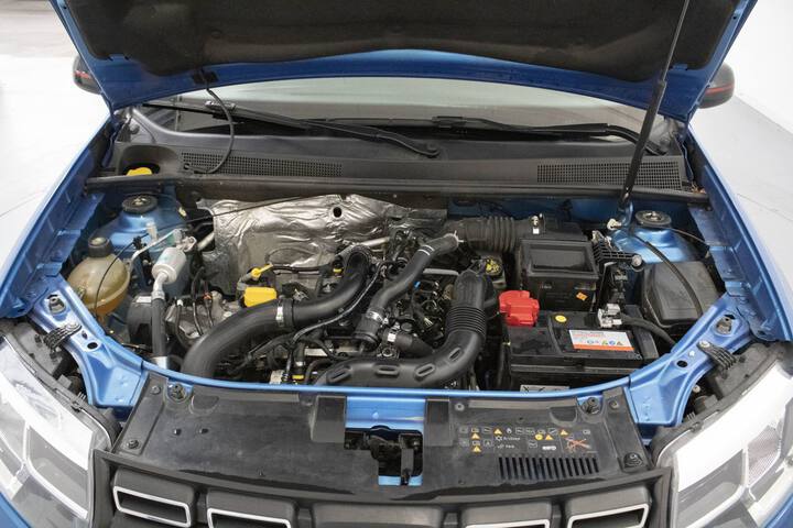 Inside Sandero  Azul Turquesa