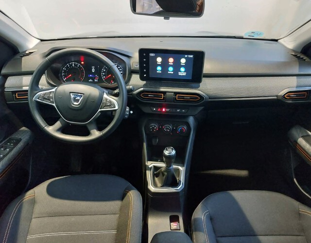 Inside Sandero  Negro Nacarado
