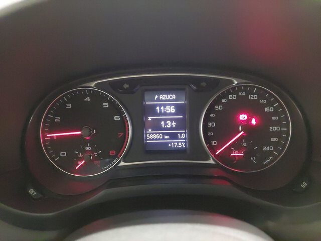 Inside A1 Sportback  Blanco