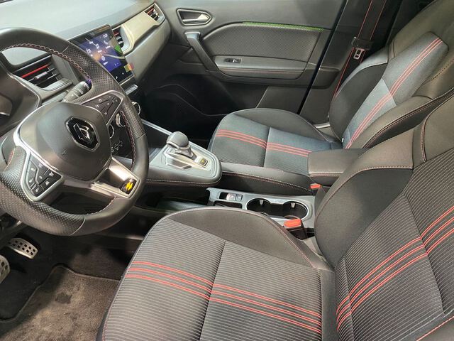 Inside Captur Híbrido  Azul Rayo con techo 