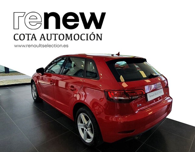 Outside A3 Sportback Diesel  Rojo tango
