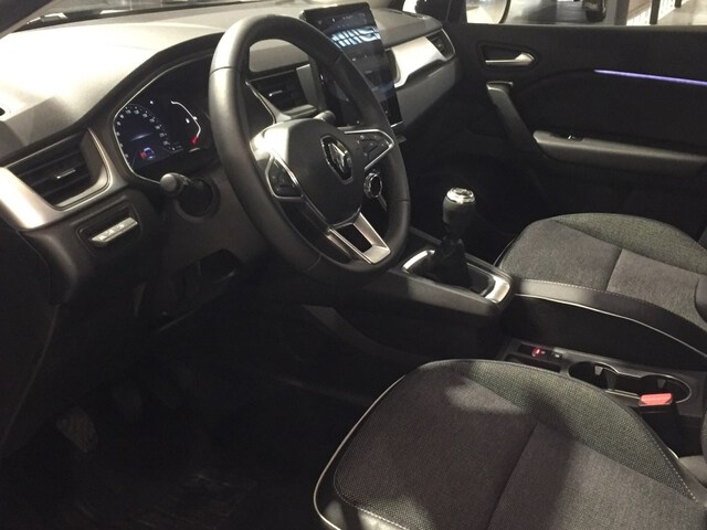 Inside Captur  Azul Volga con techo