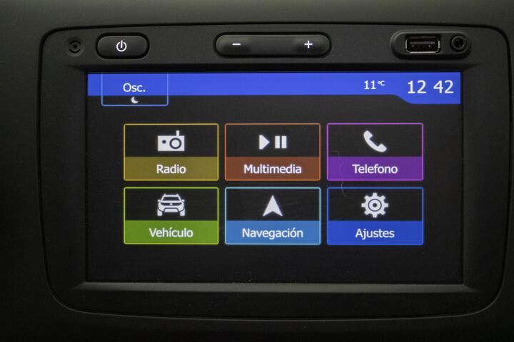 Inside Duster Diesel  Azul Cosmos