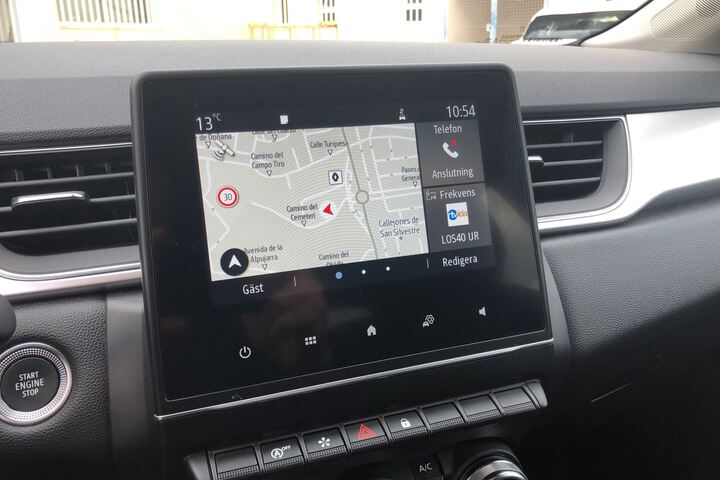 Inside Captur  Azul Rayo con techo 