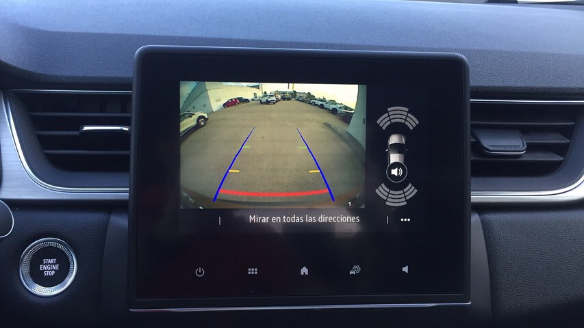 Inside Captur  Azul Rayo con techo 