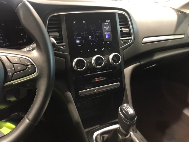 Inside Mégane Diesel  Azul Cosmos