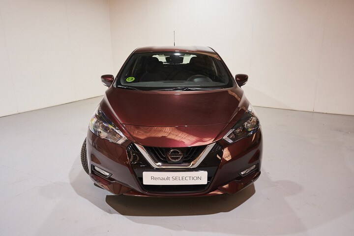 Outside Micra  Passion Red