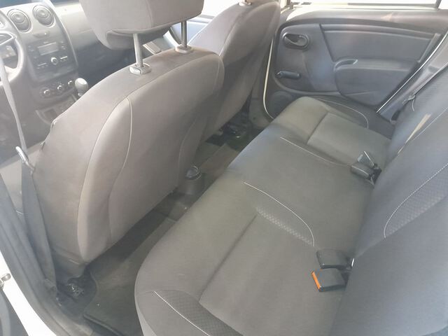 Inside Duster Diesel  Blanco Glaciar