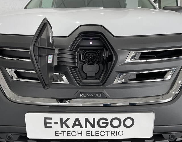 Outside Kangoo Furgón Eléctrico  Blanco Mineral