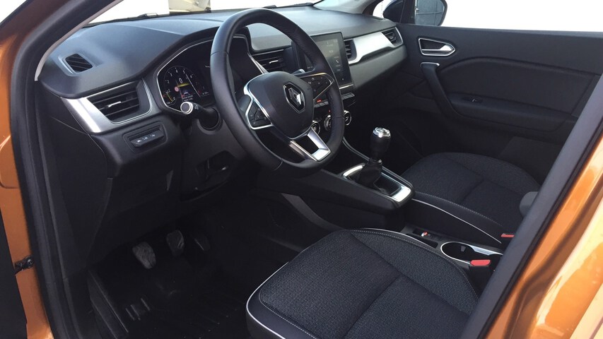 Inside Captur  Naranja Atakama con 