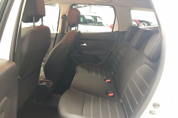 Inside Duster Diesel  Blanco Glaciar